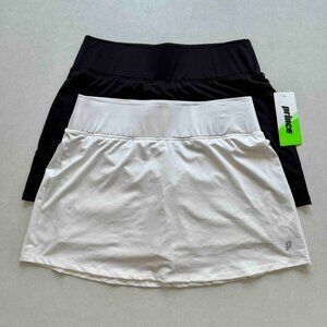 2 Prince Tennis Skirts-  1 Black and 1 White - Brand New
